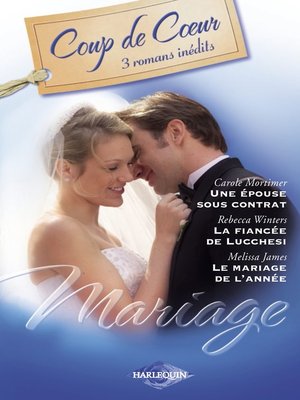cover image of Mariage (Harlequin Coup de Coeur)